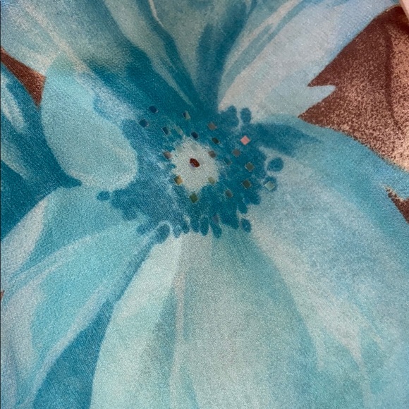 St.John floral palazzo skits capris silk